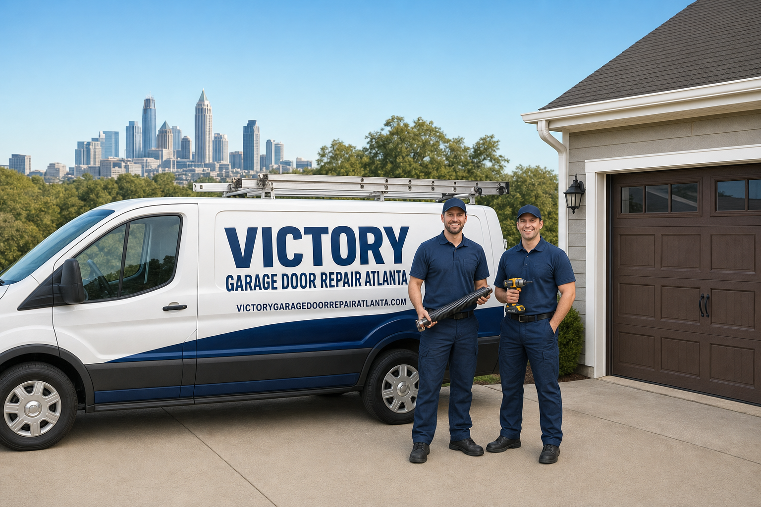 Victory Garage Door Repair Atlanta at work
